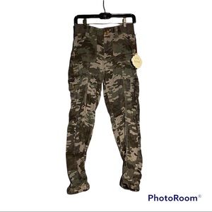 Knox Rose Super Soft Camo Cargo Pants Joggers XS - NWT